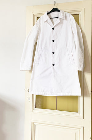 Dries Van Noten white cotton jacket
